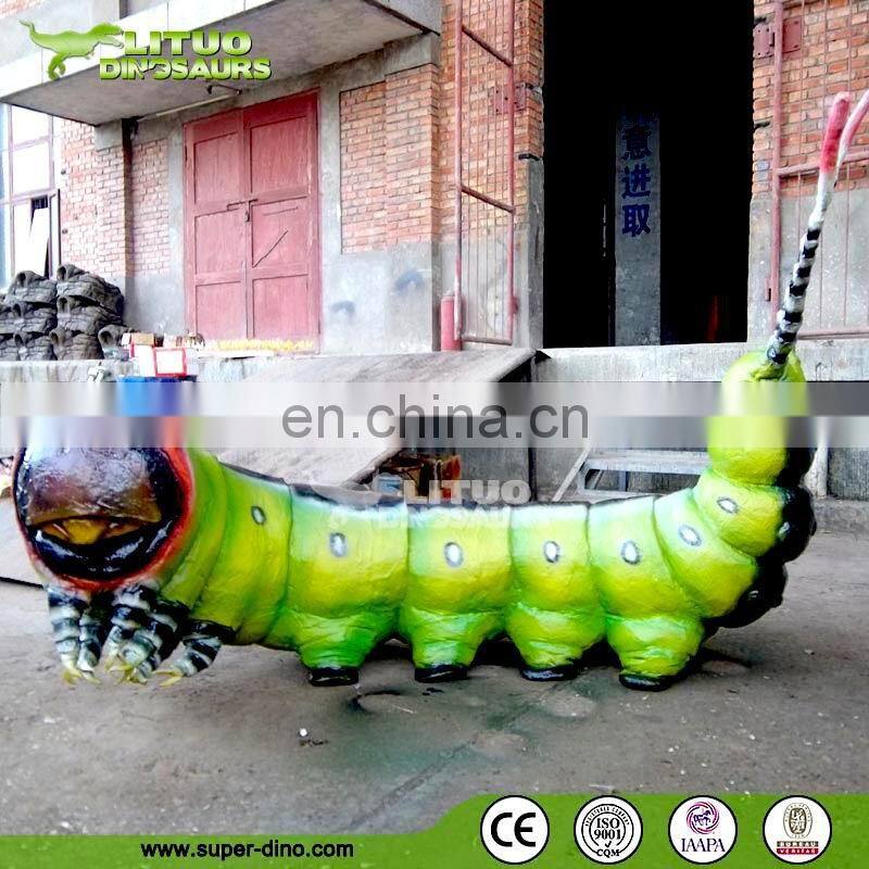 Amusement Park Model Colorful Big Size Simulation Insects