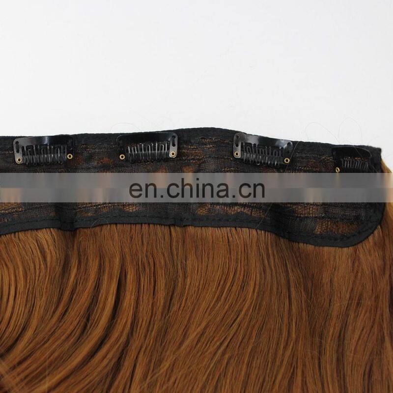Simulation wig hair piece of Virgin European hair wig