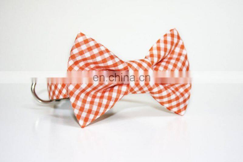 Wholesale custom logo plaid dog collar and lead set