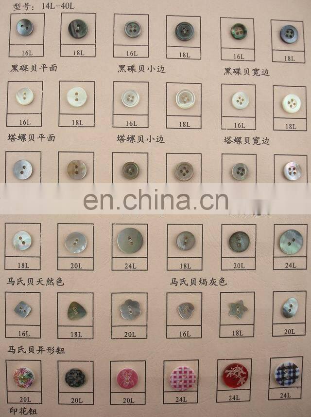 wholesale white shirt mother of pearl with varnish natural rivershell pearl button