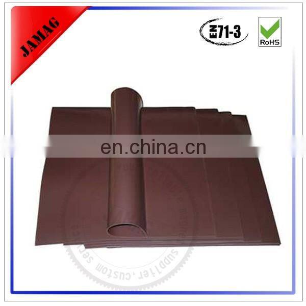 Competitive price soft flexible a4 rubber magnet sheet thickness 1mm from China manufacturer