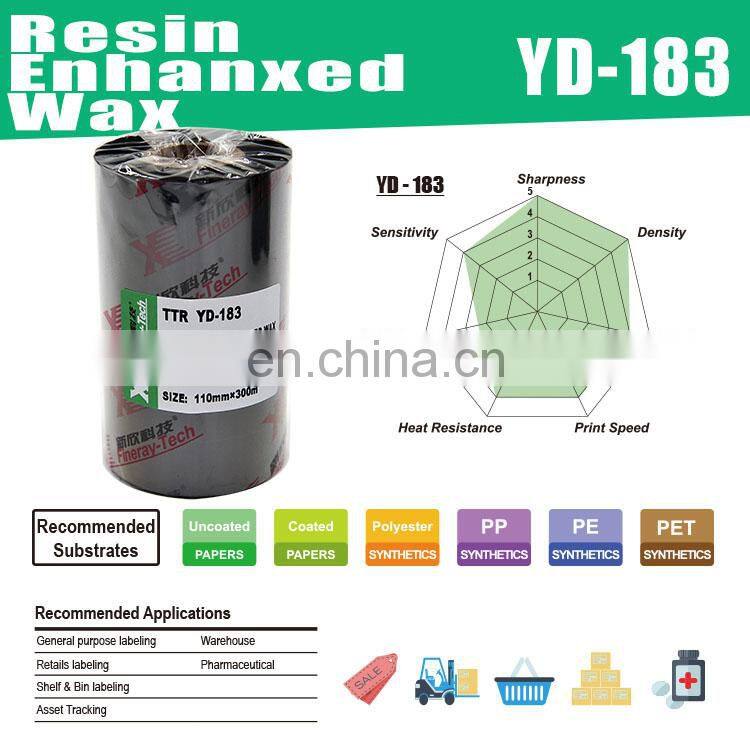 resin wax ribbon 110*300