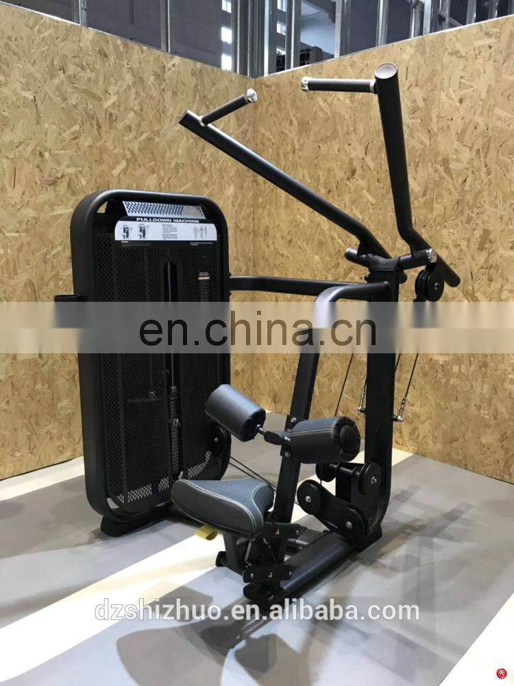 New design top quality commercial gym fitness equipment strength training lat pulldown machine for sale SES35