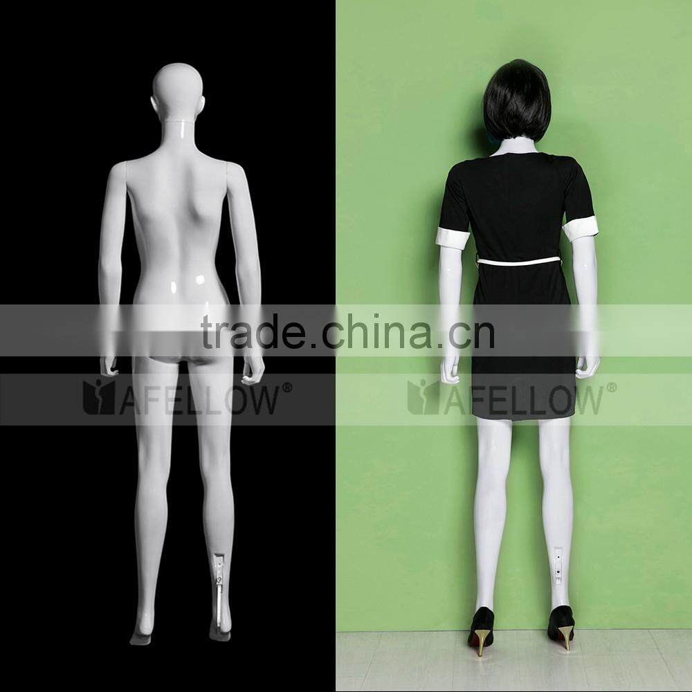 Female egg head mannequin, Plastic Woman Mannequin,Abstract Manikin, Cheaper Model YKF01