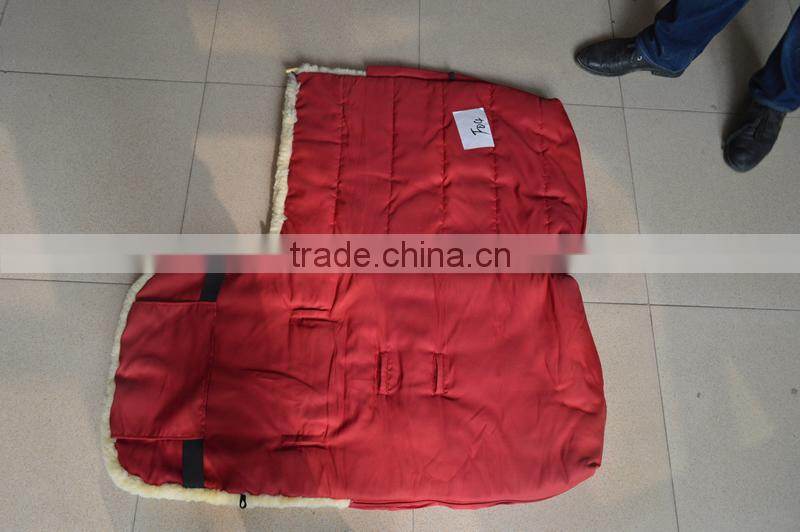 100% Australia Merino Sheepskin Fur Sleeping Bag for Baby Trolley