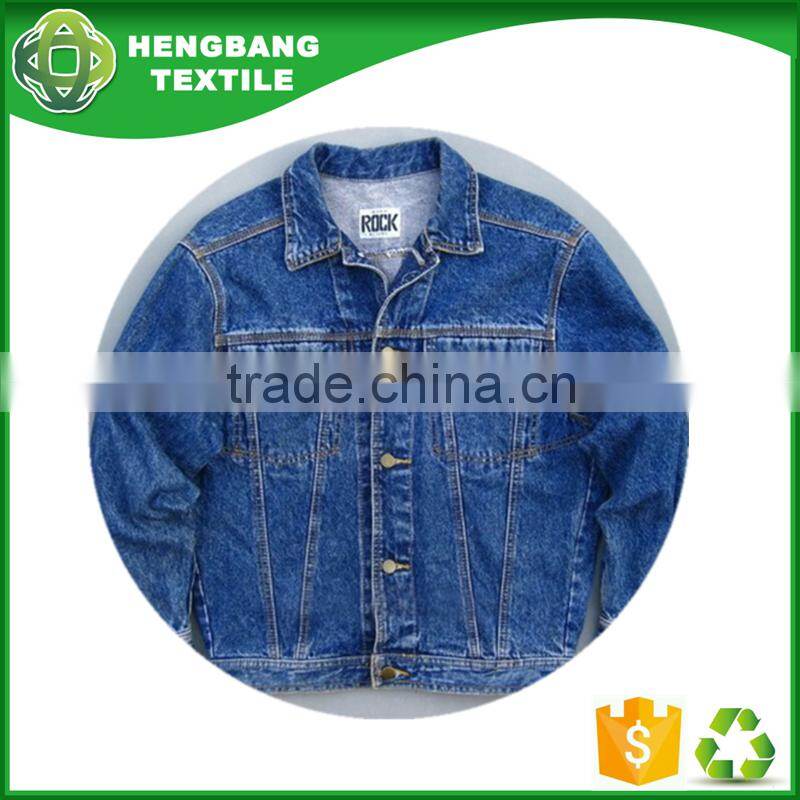 Open end recycled poly cotton blend denim fabric yarn buyers