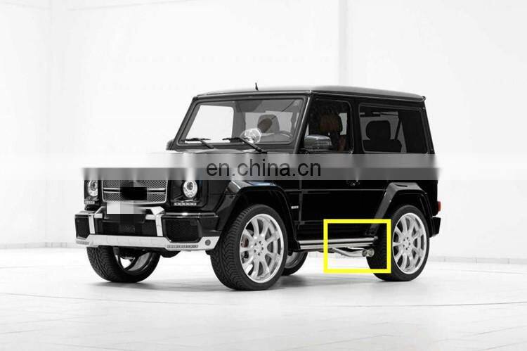 G CLASS W463 g63 g65 exhaust system for w463 g500 g63 g65 exhaust muffler tips B style sliver and black color
