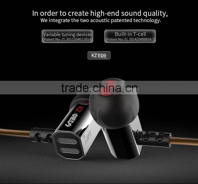 2016 popular ED9 Ear Headphone With Microphone
