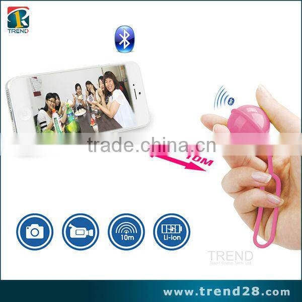 bluetooth remote shutter for smart phone , wireless remote shutter