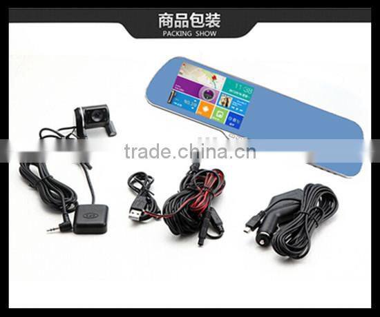 Christmas Hot sell 5 inches ultra-thin car digital rearview mirror