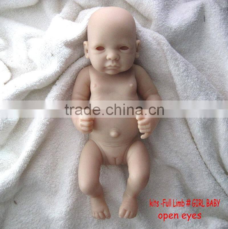 Soft vinyl reborn doll parts real reborn baby dolls for girls