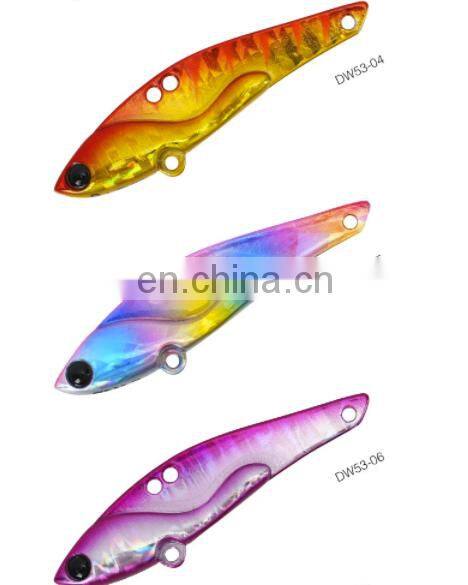 wholesale various colours 58mm 11g metal VIB fishing lure