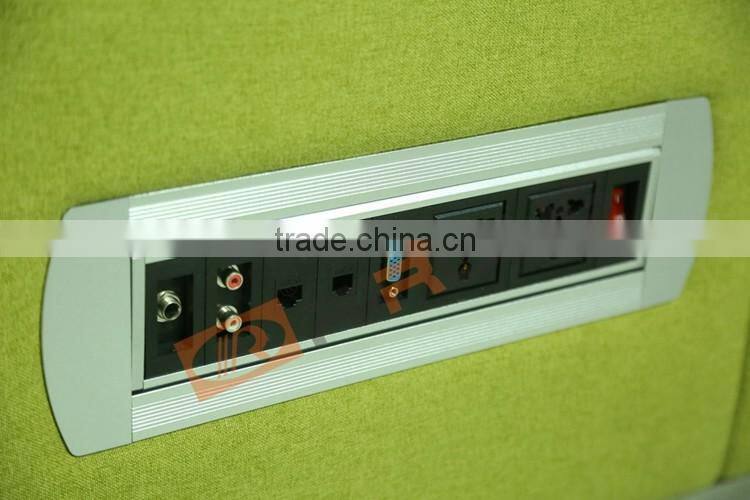 Latest Design Hall Sofa Set Portable Lap Top Outlet Hair Salon Furniture Modern Lobby Sofa Design With Socket