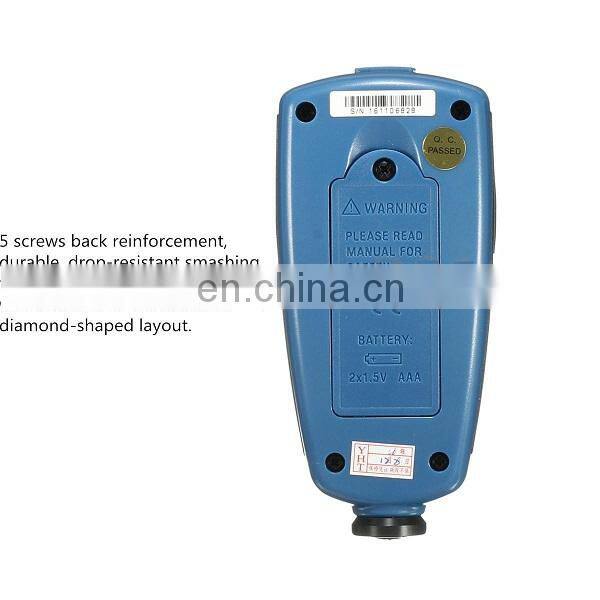 CEM DT-156 Professional Digital Paint Coating Thickness Tester Meter Gauge Kit