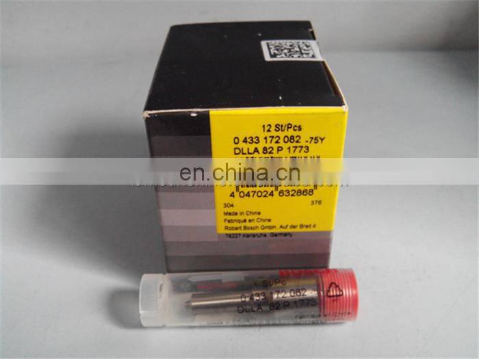 Diesel Injectors Oil Common Rail Nozzle Dlla82p1773 (0 433 172 082) and Nozzle Original Ldlla 82p 1773 (0433172082)