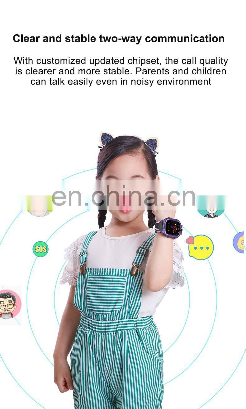 2020 new arrive smart wearables electronics LBS positioning kids smartwatch rotary Q19-360
