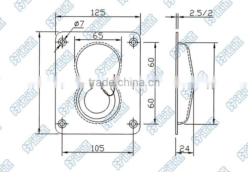 04403 Cargo Tie Down Lashing Ring