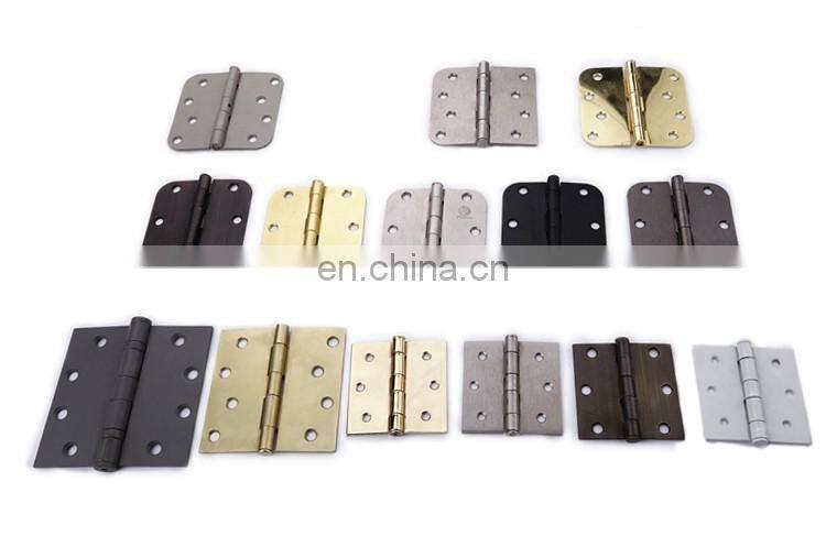 Hardware Accessory Metal Round Corner Furniture Room Door Hinge