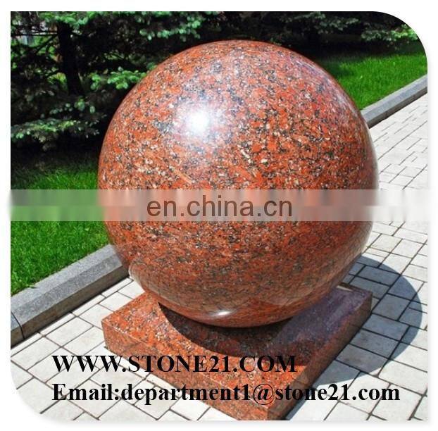 Imperial Red granite raw blocks