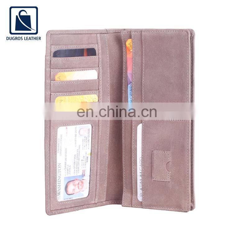 Chairman Lining Hot Selling Stylish Fashion Designer Genuine Leather Wallet for Men