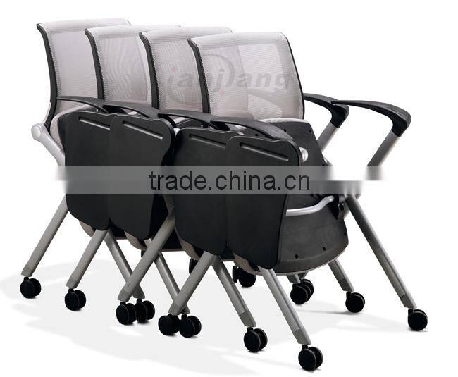 University office meeting chair with tablet arm