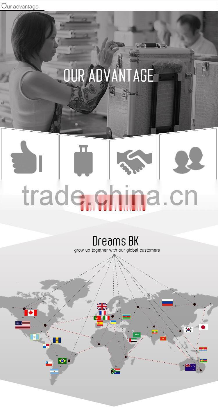 High Quality Aluminum Magnalium Luggage Case for Travelling With GPS-8 colors