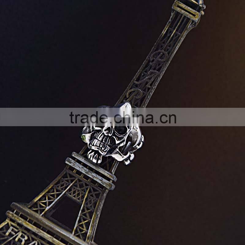 MOQ 3 piece latest silver fashion jewelry finger ring designs for men