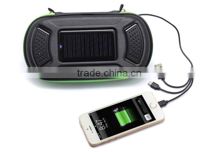 G&J 2016 new arrival Solar outdoor Speaker