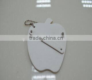 PU Leather Dog Shape Hang Tag can be Decorated with DIY Slide Letters