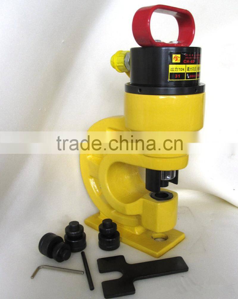 Hydraulic hole punching machine iron worker machine