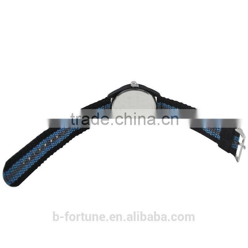 FT1337_BL Promotion price classic waterproof nylon mens watch excellence quartz