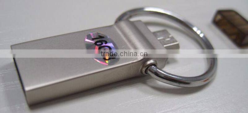 2016 Promotional Gift, Silver Metal USB 3.0 Flash Memory 32gb China Supplier