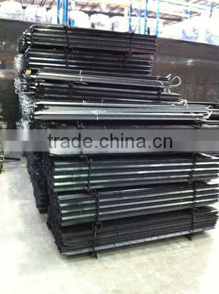 Black painted Australia star picket