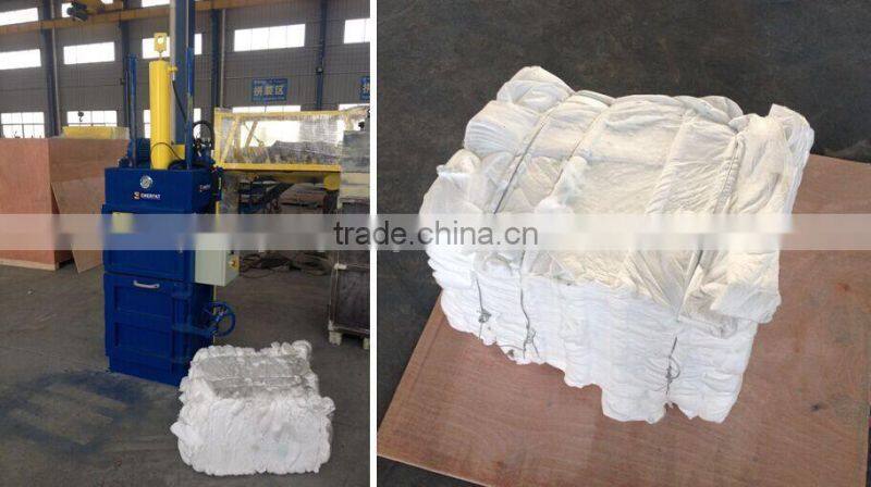Good Prce Waste Cotton Baler Machine
