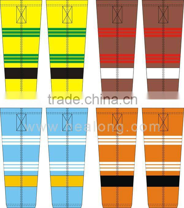 Custom Sublimation Printing Team Ice Hockey Socks