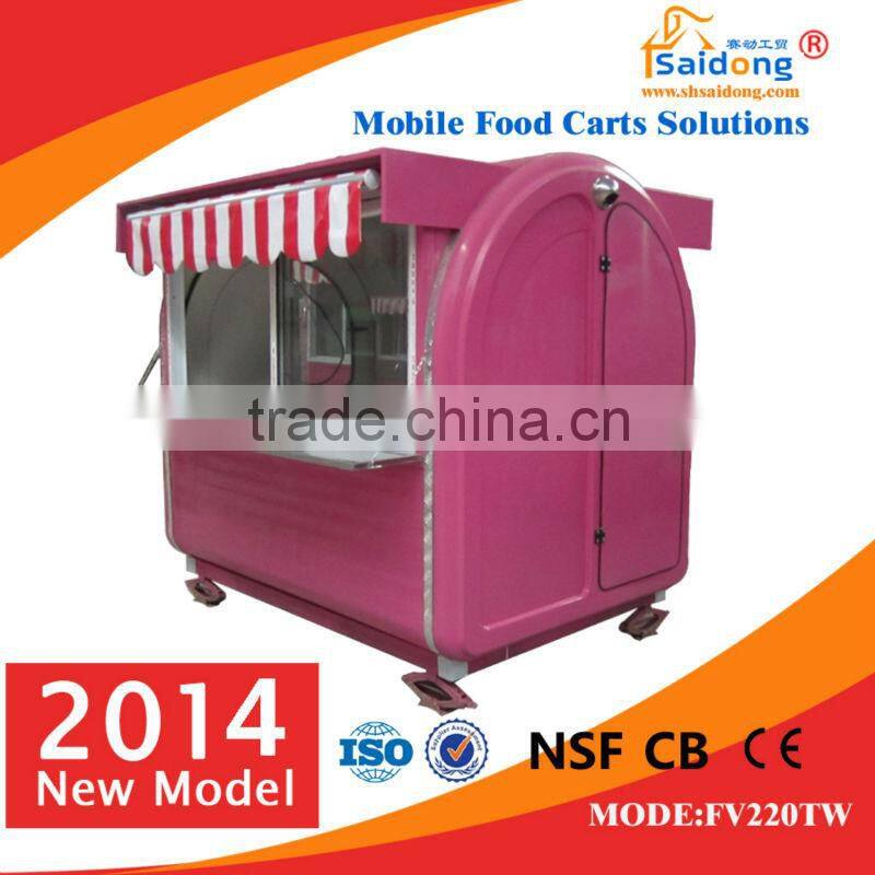 Overseas third-party support available After-sales Service Provided and Food, crepe Application Crepe Carts/Crepe Kiosk/pizza c
