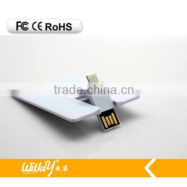 2014 New products micro usb card reader otg for all mobile phone