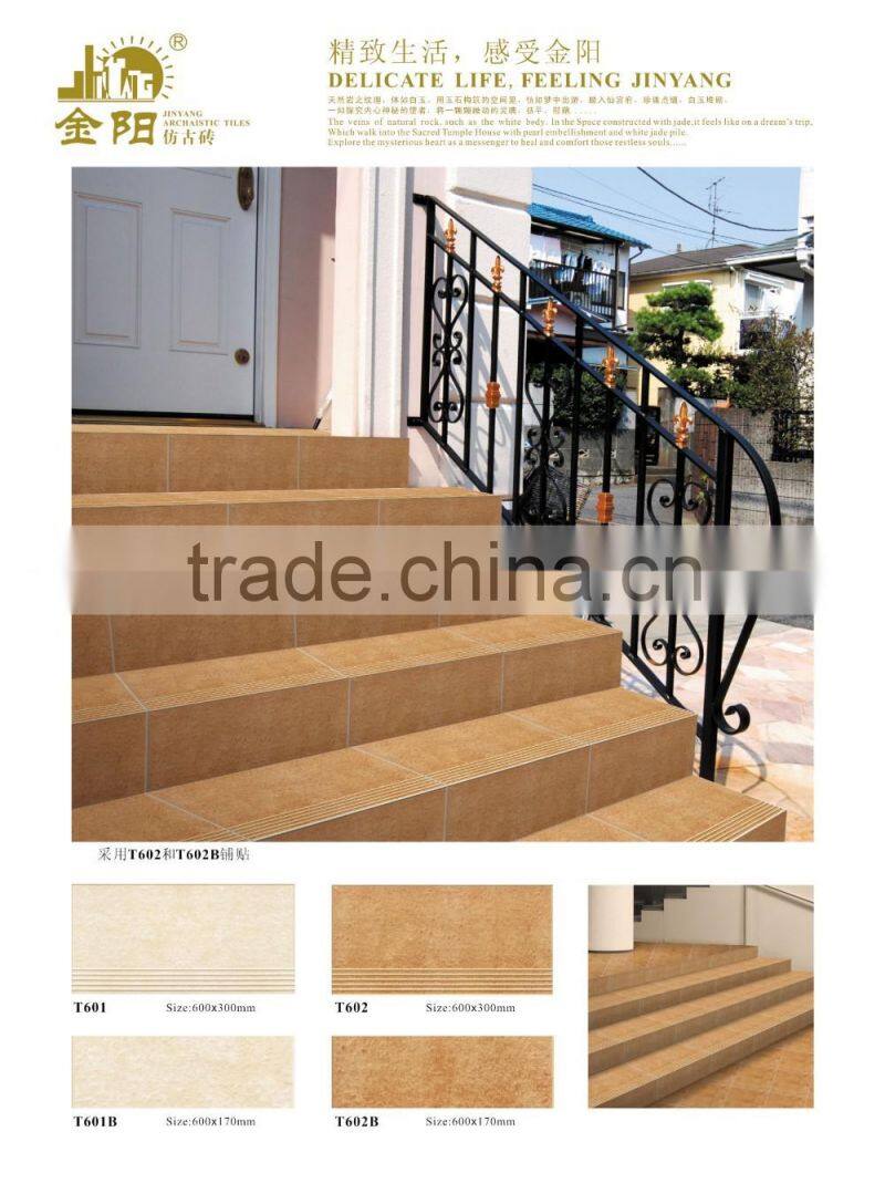 China supplier hexagonal wave pattern wall garage floor ceramic tile