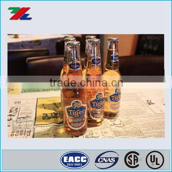 PET Material High Quality Orange Juice Bottle Label