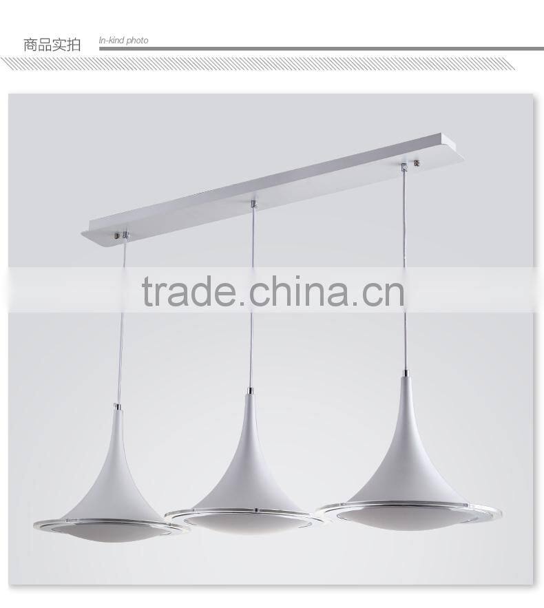 12w Trumpet LED Pendant Light Dining Room Creative Horn Lamp LED Droplight