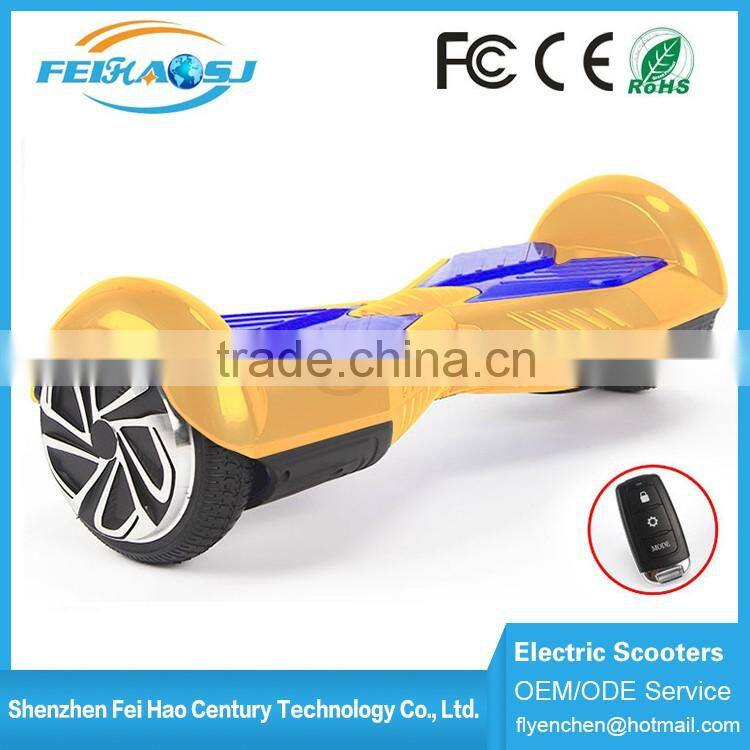 2016 Latest Electric Self Balance Scooter 2 Wheel bluetooth Smart Scooter