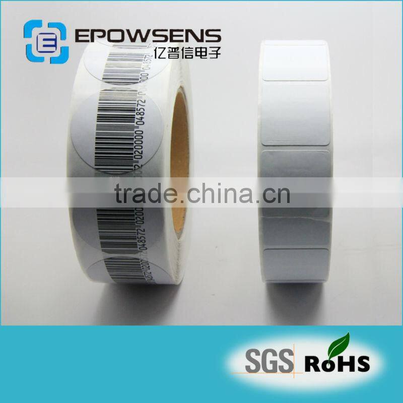 EAS jewelry label, rf round label to protect jewelry