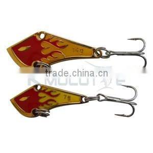 Kmucutie bass fishing lures 26g metal spoon bait