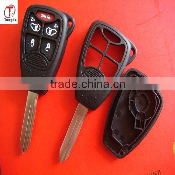 Top sale 5 button remote key case for Dodge and CHRYSLER Jeep