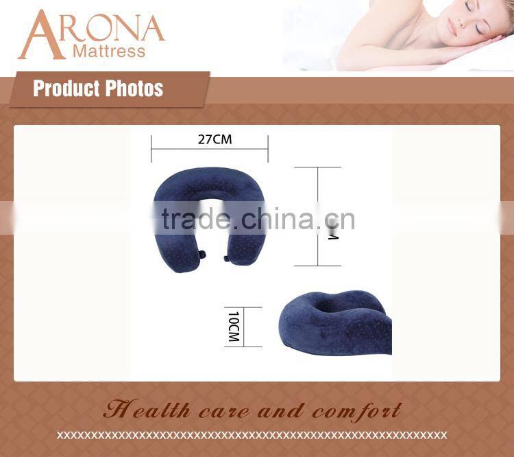 comfortable portable amazinglist zipper u-model structur foam Pillow