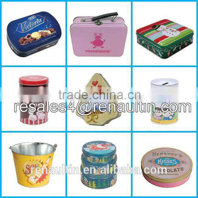 Sliding lid mint tin, mint tin box