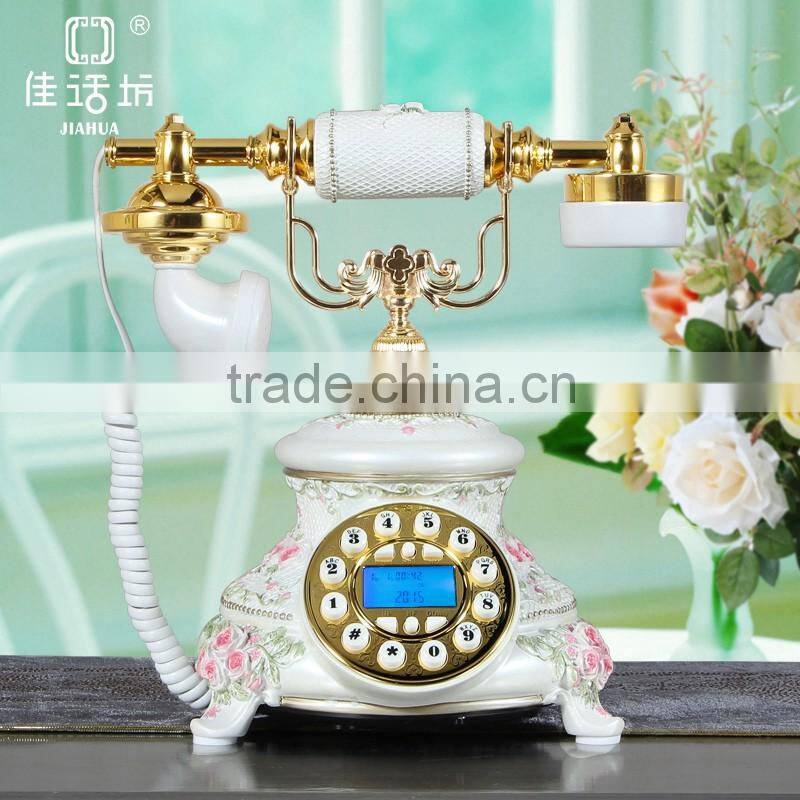 Cheap decorative antique style landline telephone