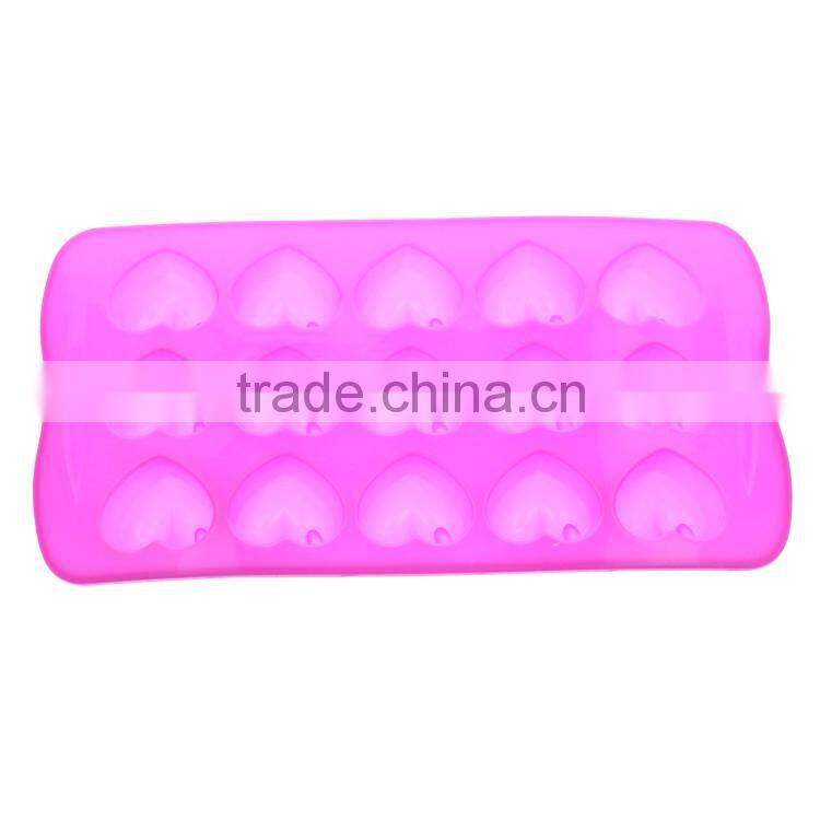 Heart Shape Wholesale Cheap Professional Custom Silicone Chocolate Molds