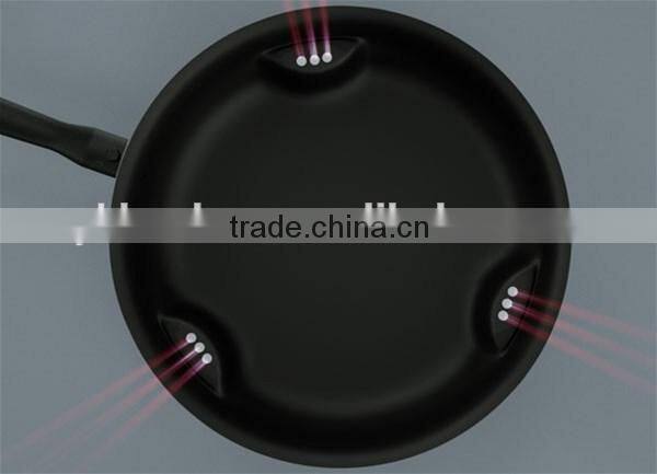 Carbon steel non stick dry cooker trilogy frying pan