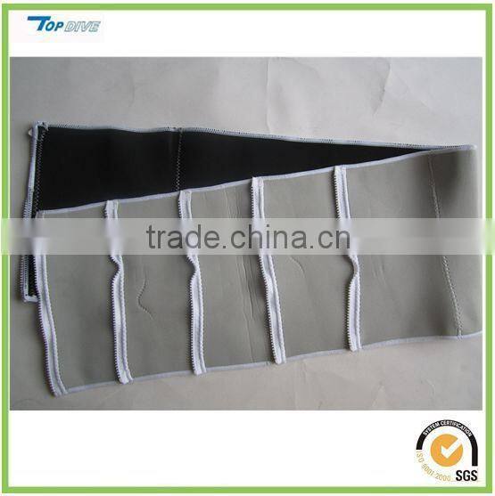 Neoprene zipper waist belt